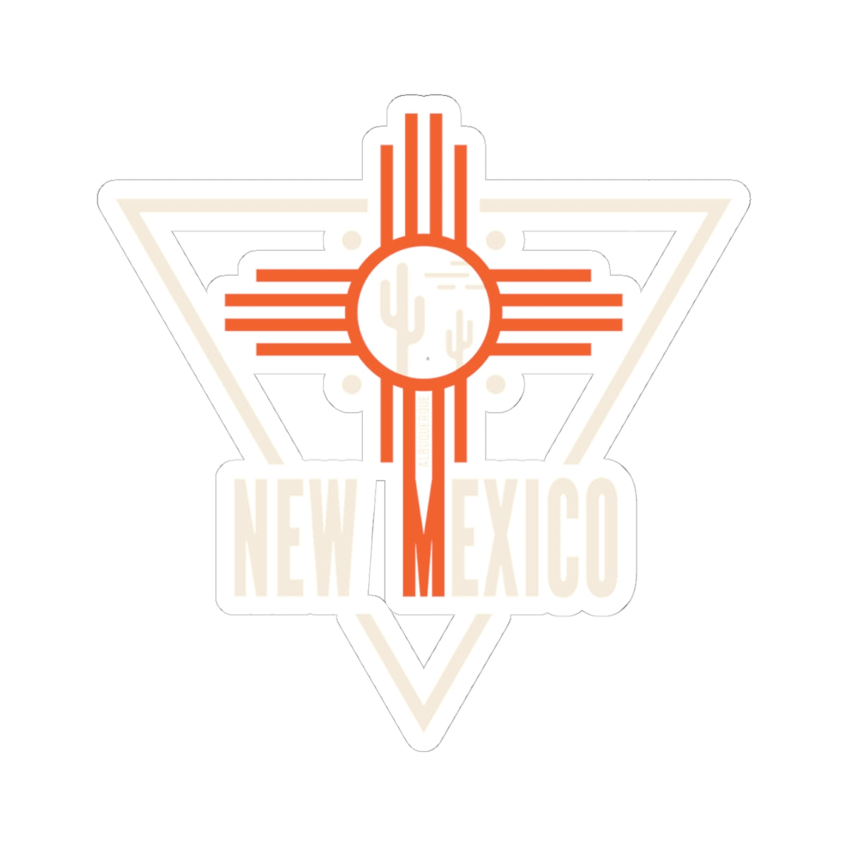 Kiss-Cut Stickers - New Mexico
