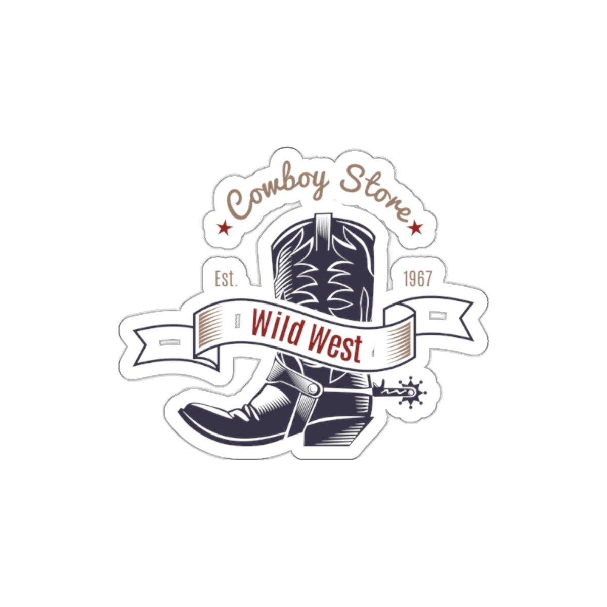 Die-cut stickers - Cowboy Store