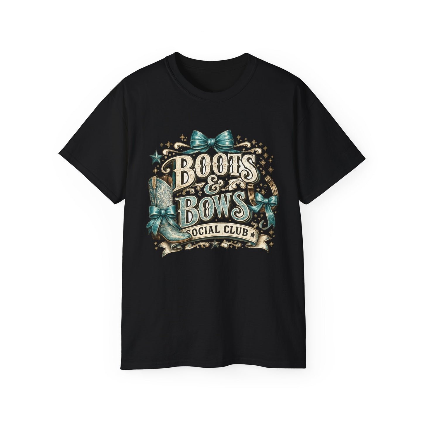 T-Shirt - Boots and bows