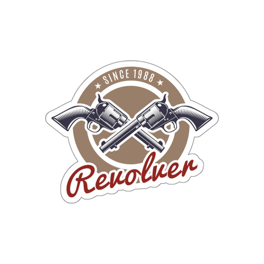 Die-cut stickers - Revolver