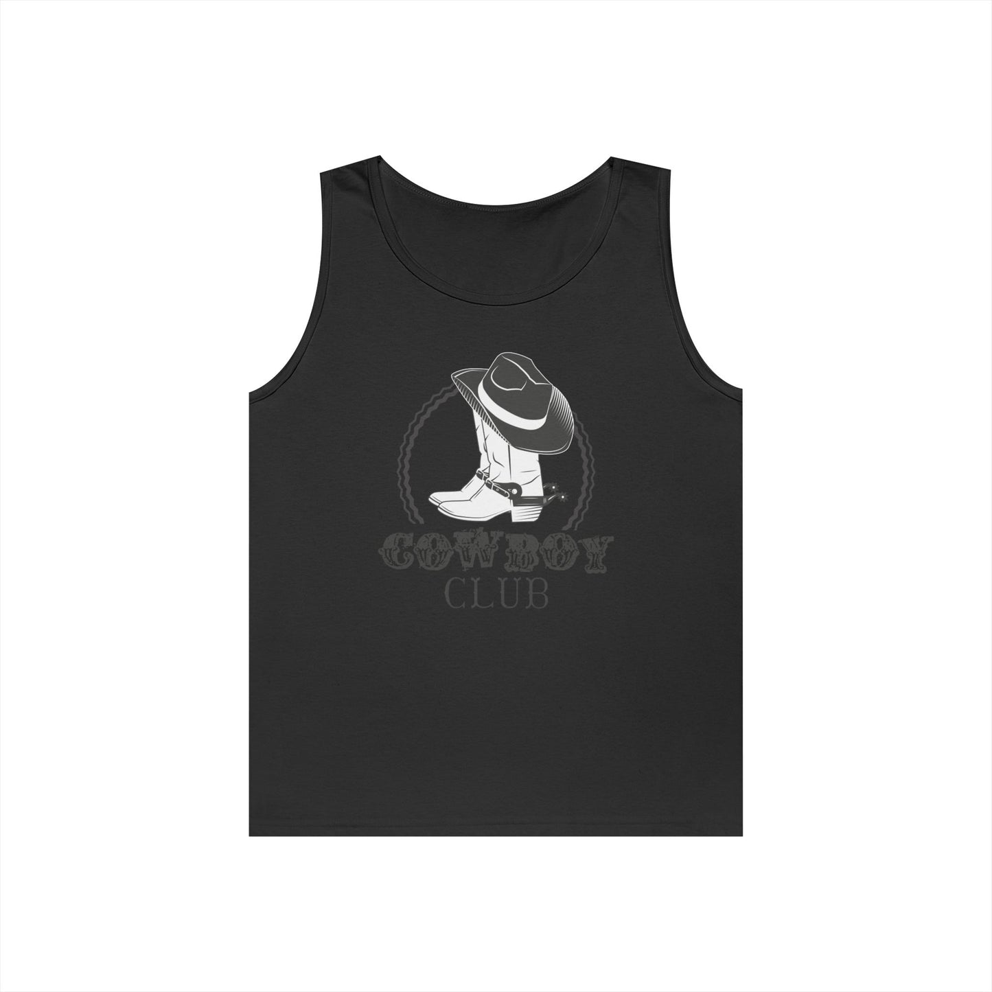 Unisex Heavy Cotton Tank Top - Cowboy Club
