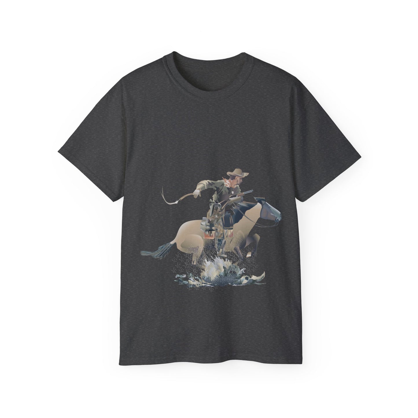 Unisex Ultra Cotton Tee - COWBOY