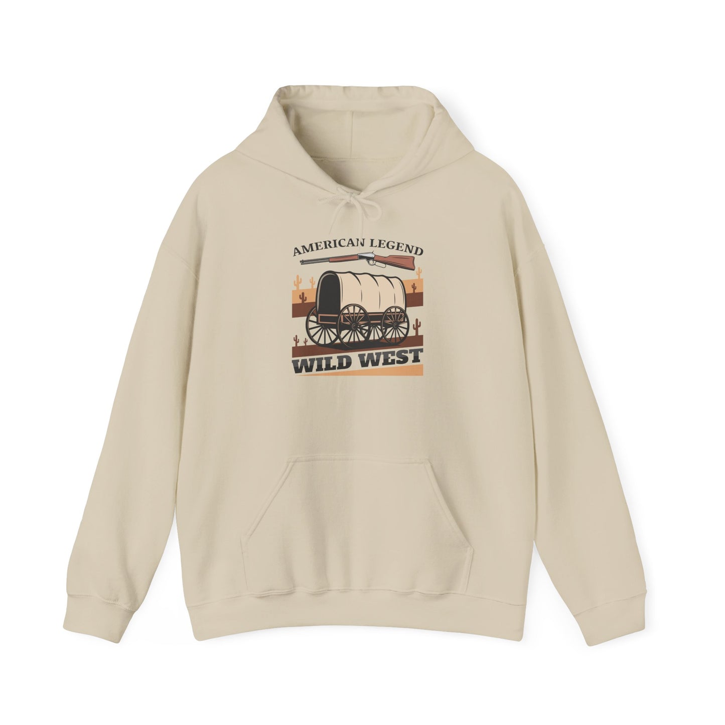 Unisex Hoodie - American Legend - Wild West