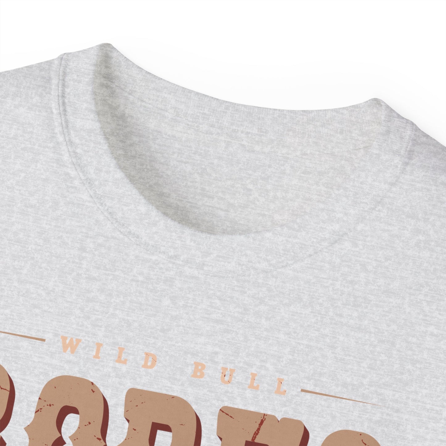 Western Rodeo Cowboy Tee - Fun Casual Shirt for Rodeo Fans, Gift for Country Lovers, Festival Outfit, Everyday Wear, Rodeo Apparel - American Tradition Wild Bull Rodeo Show - Wild West Cowboy, Texas