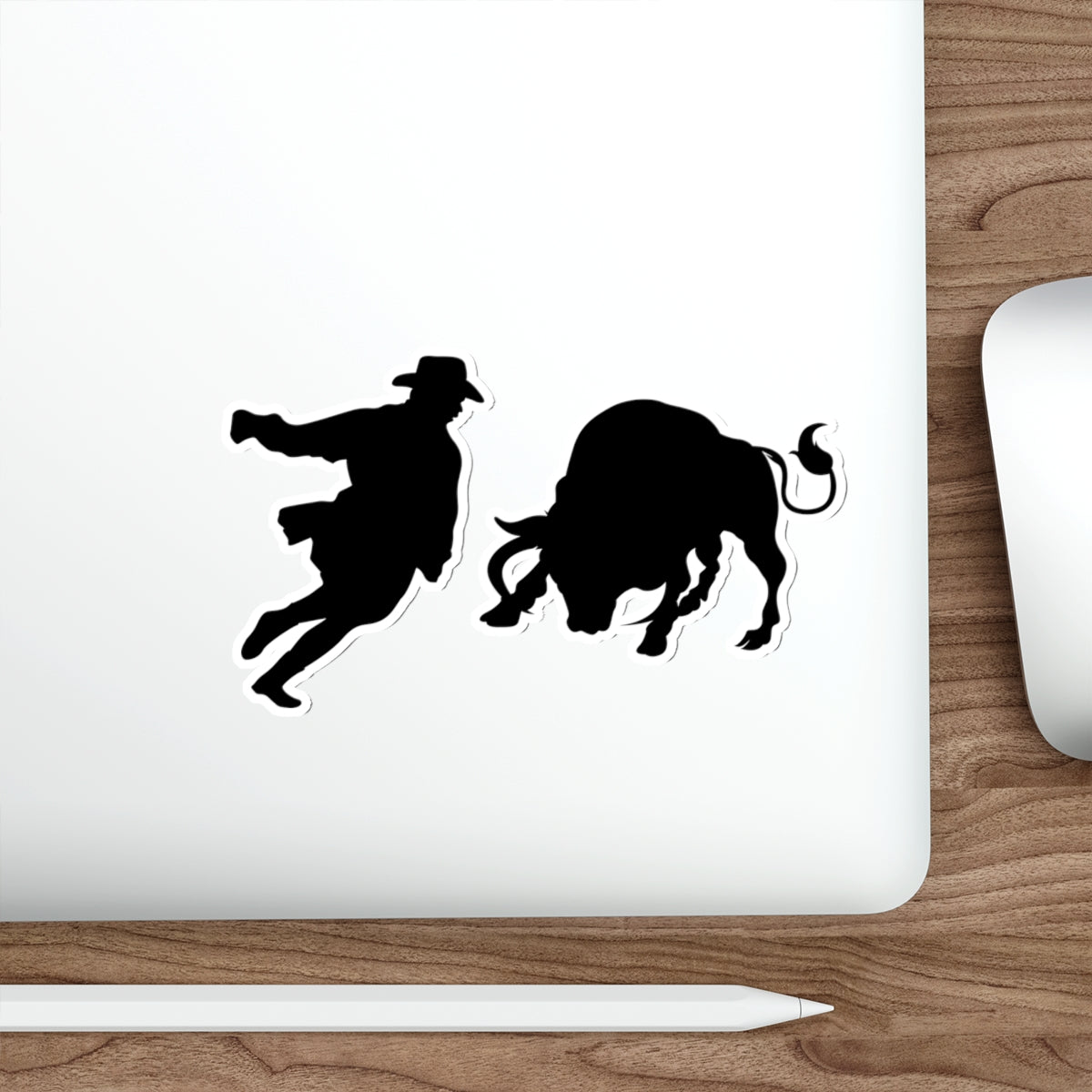 Die-cut stickers - Clown and Bull - Silhouette