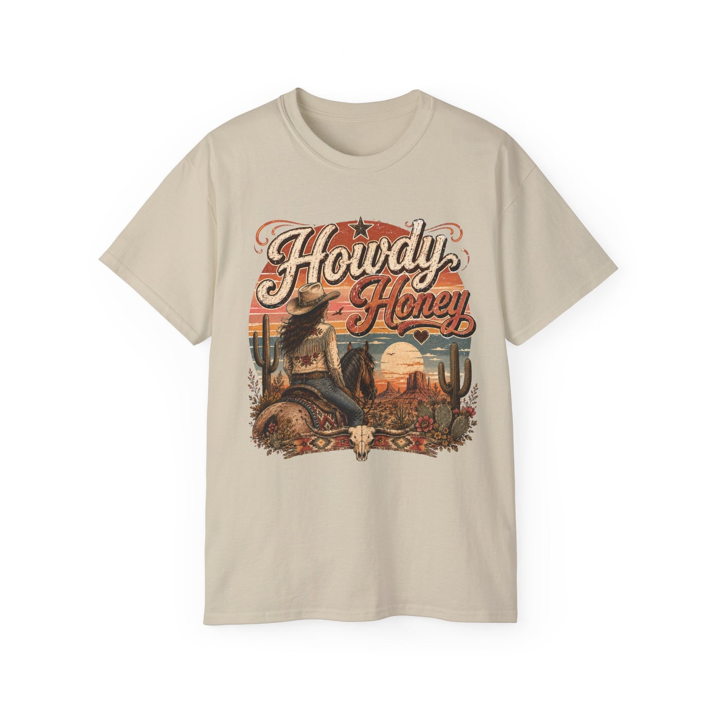 T-Shirt - Howdy Honey in the desert
