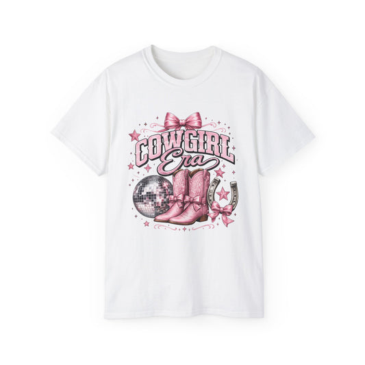 T-Shirt - Cowgirl glam with pink sparkle