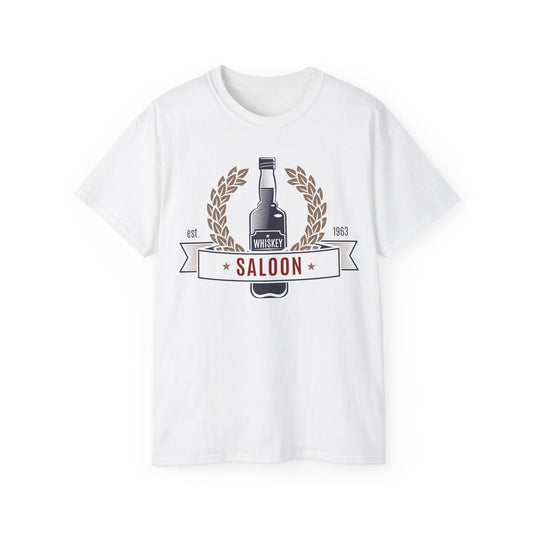 Unisex Ultra Cotton Tee - Saloon - Whiskey