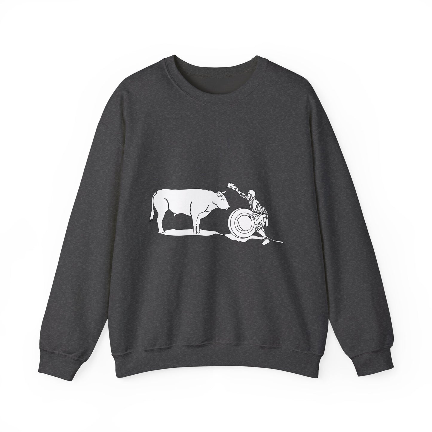 Crewneck Sweatshirt - Clown and Bull - LA
