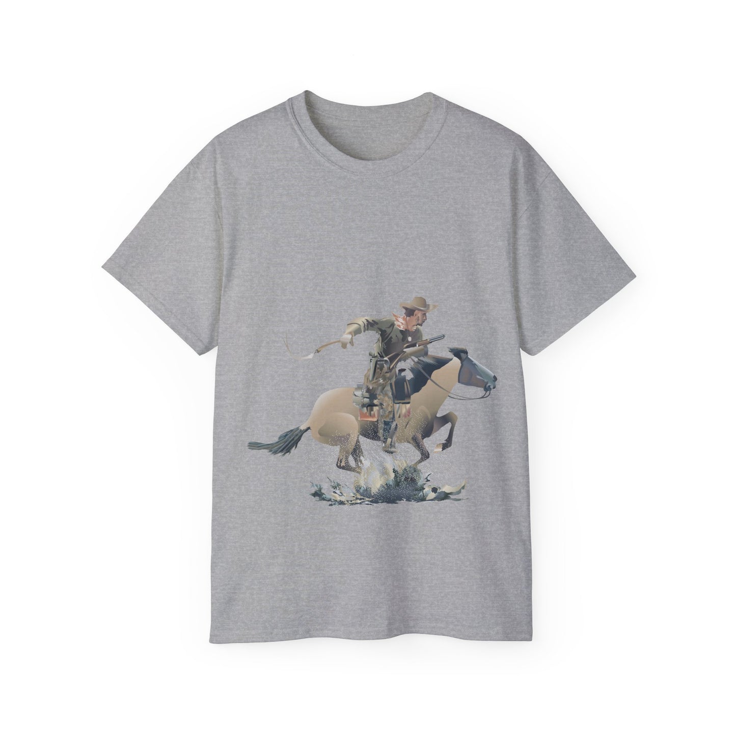 Unisex Ultra Cotton Tee - COWBOY