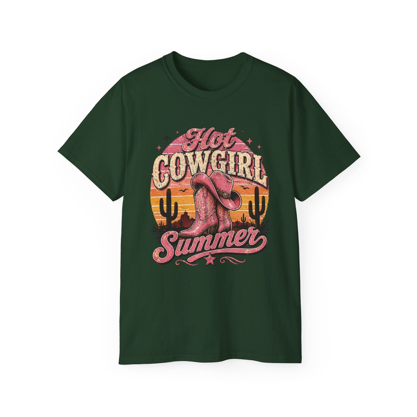 T-Shirt - Hot Cowgirl Summer