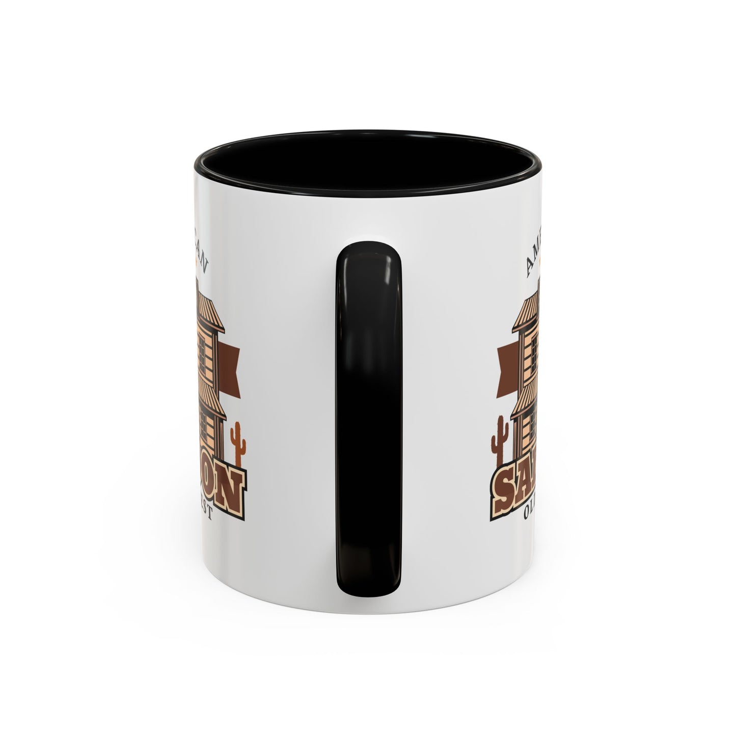 Accent Coffee Mug (11, 15oz) - American Cowboy - Saloon - Wild West