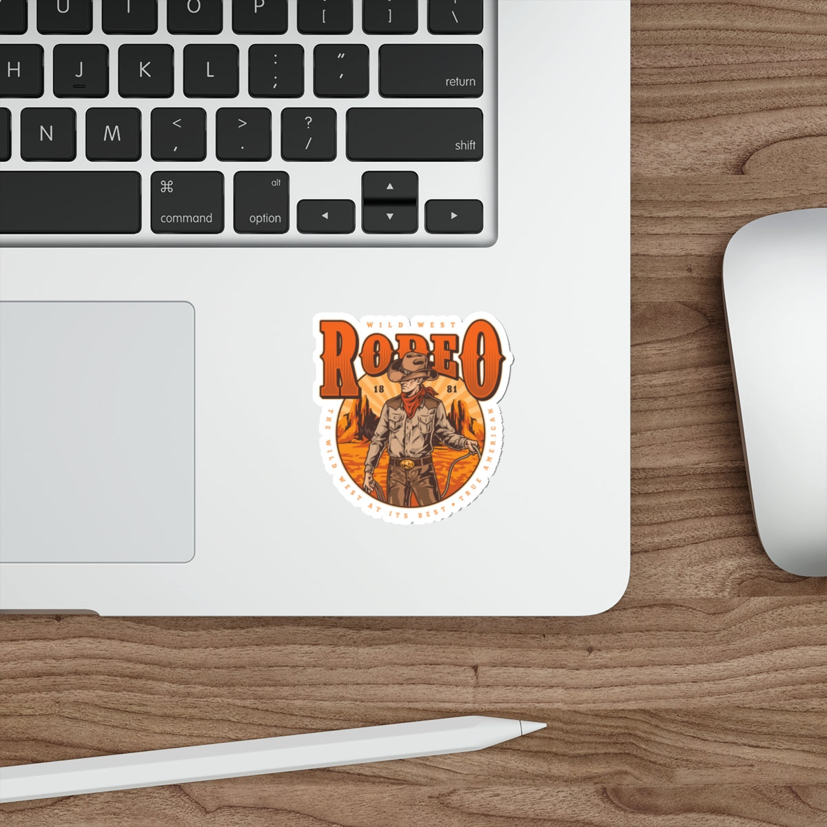 Die-cut stickers - Wild West Rodeo - True American - The Wild West At Its Best