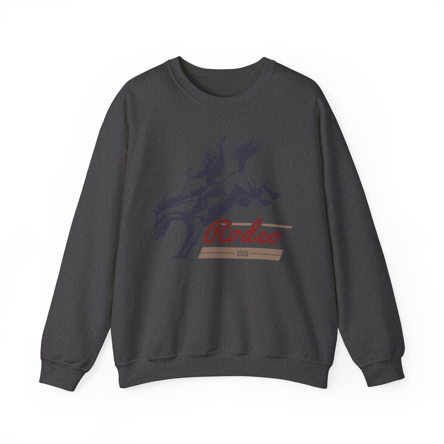 Crewneck Sweatshirt - Western Cowboy - Rodeo Club