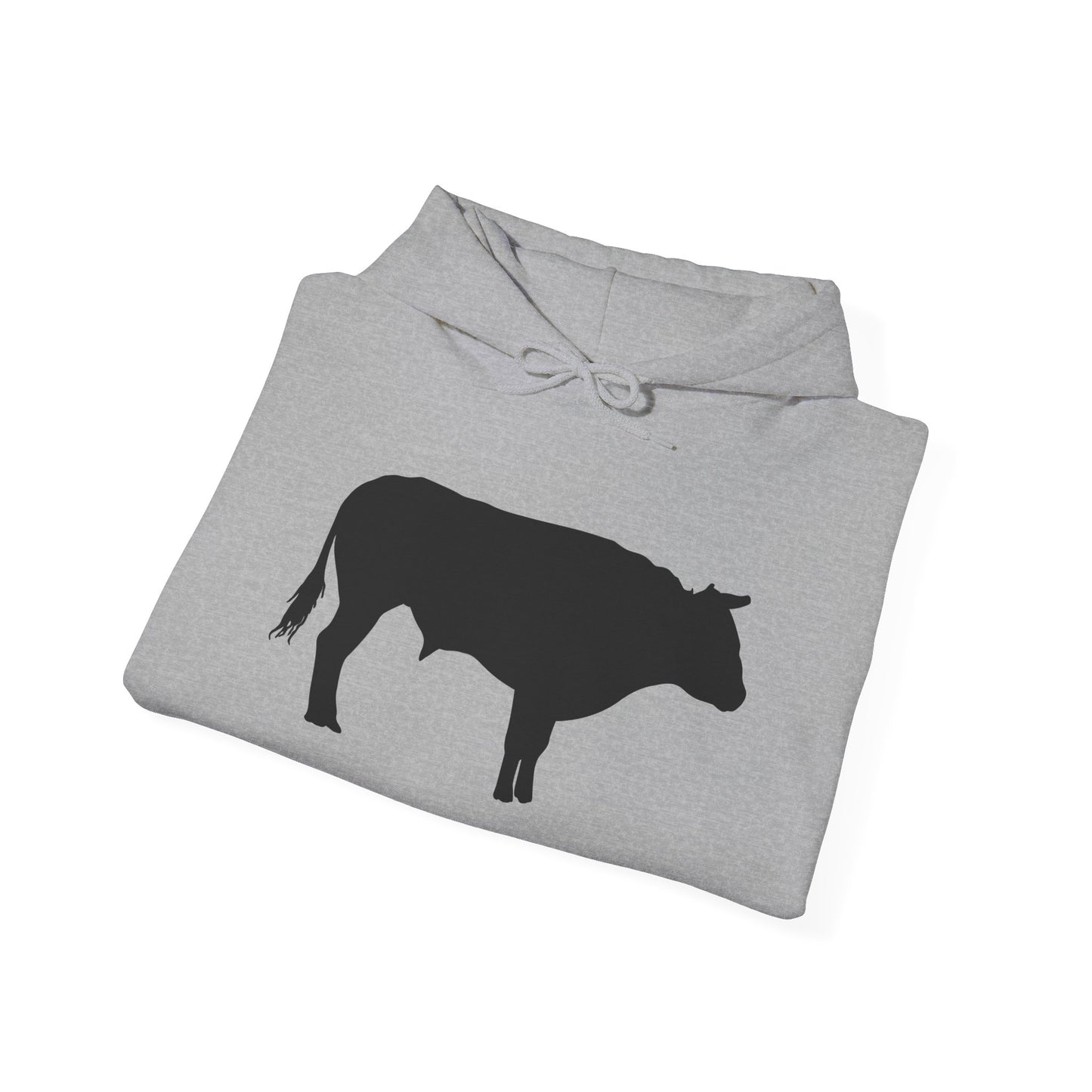 Unisex Hoodie - Bull - Silhouette