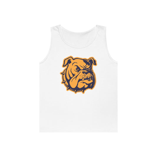Unisex Heavy Cotton Tank Top - Bulldog Head