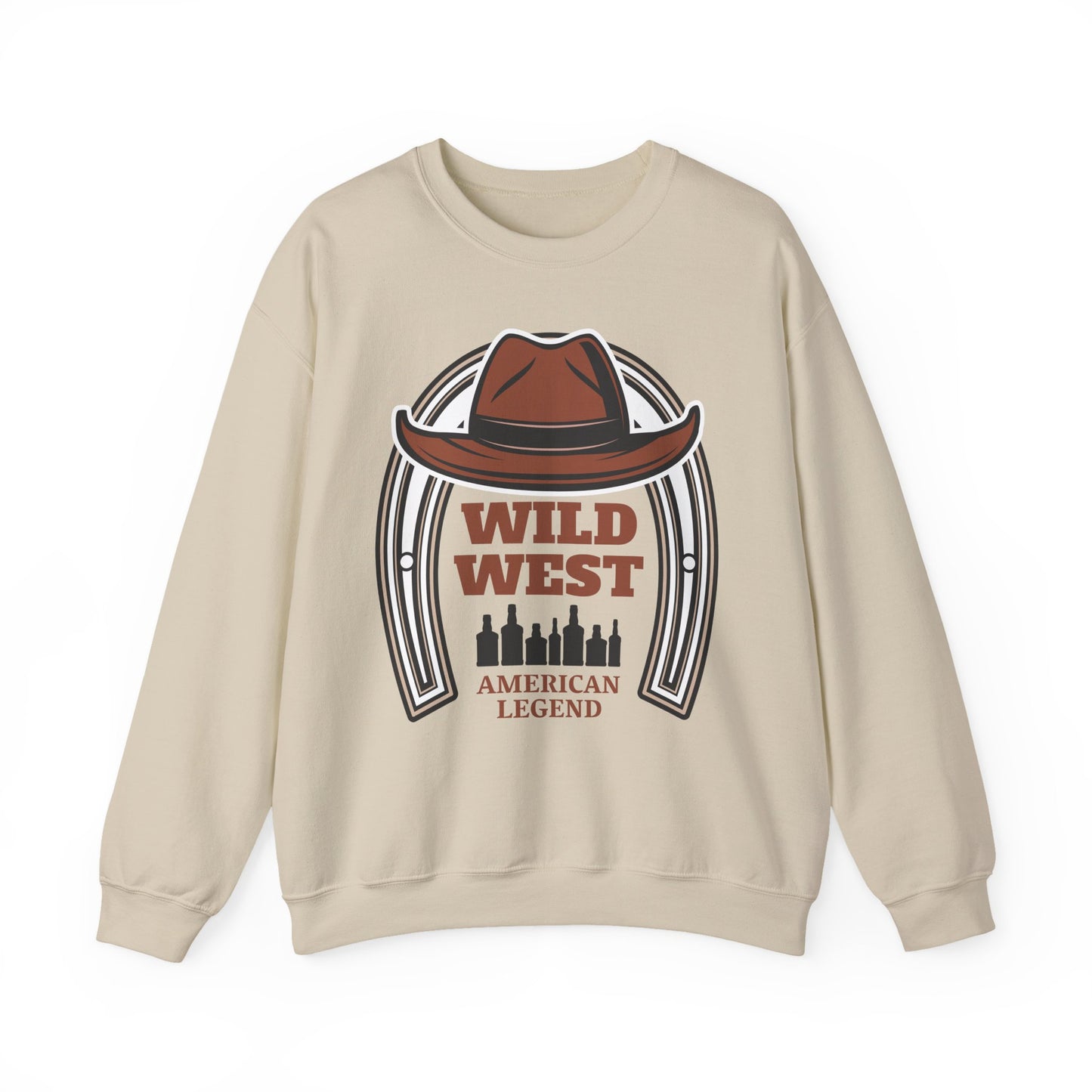 Crewneck Sweatshirt - Wild West - American Legend