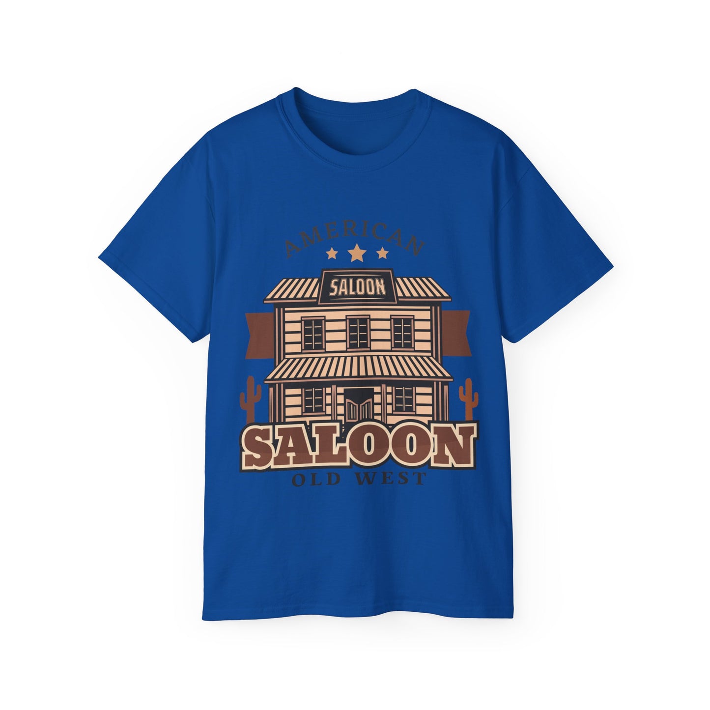 Unisex Ultra Cotton Tee - American Cowboy - Saloon - Wild West