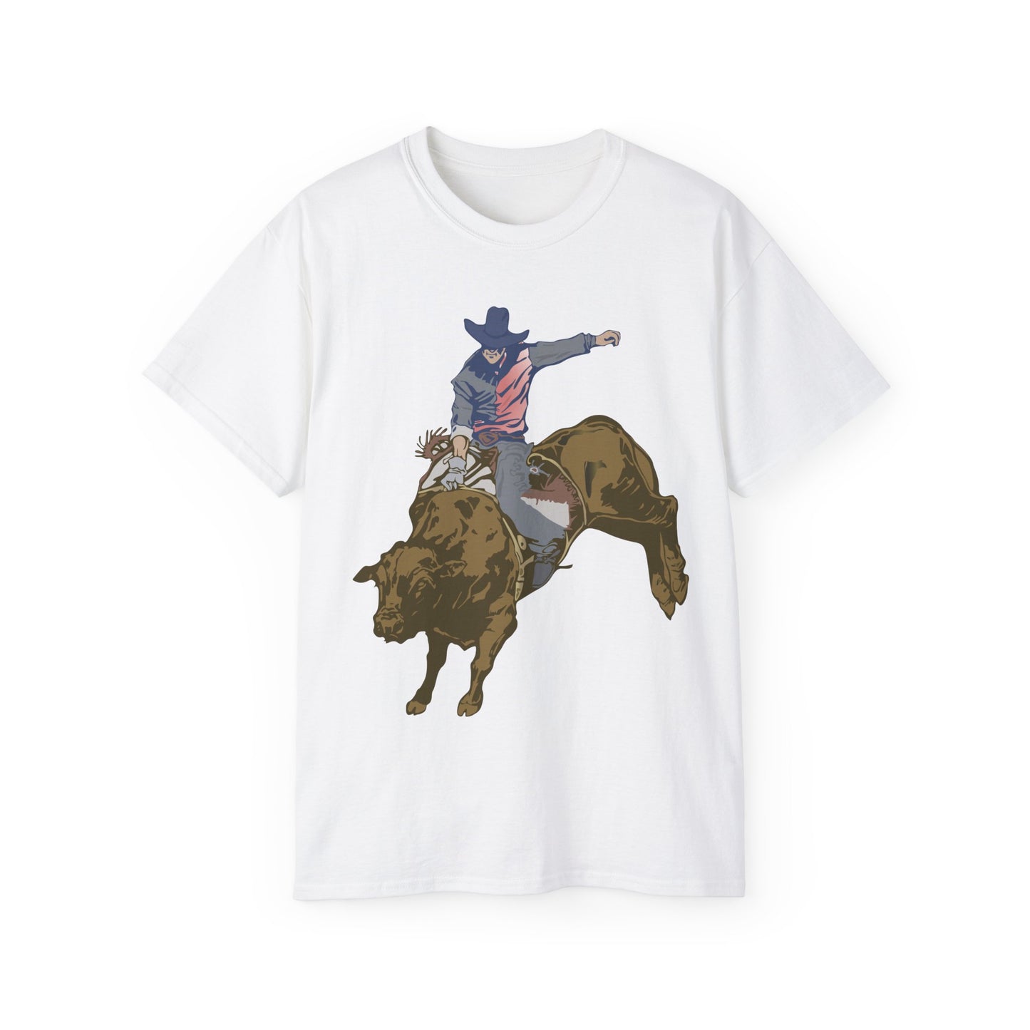 Unisex Ultra Cotton Tee - Cowboy - Rodeo