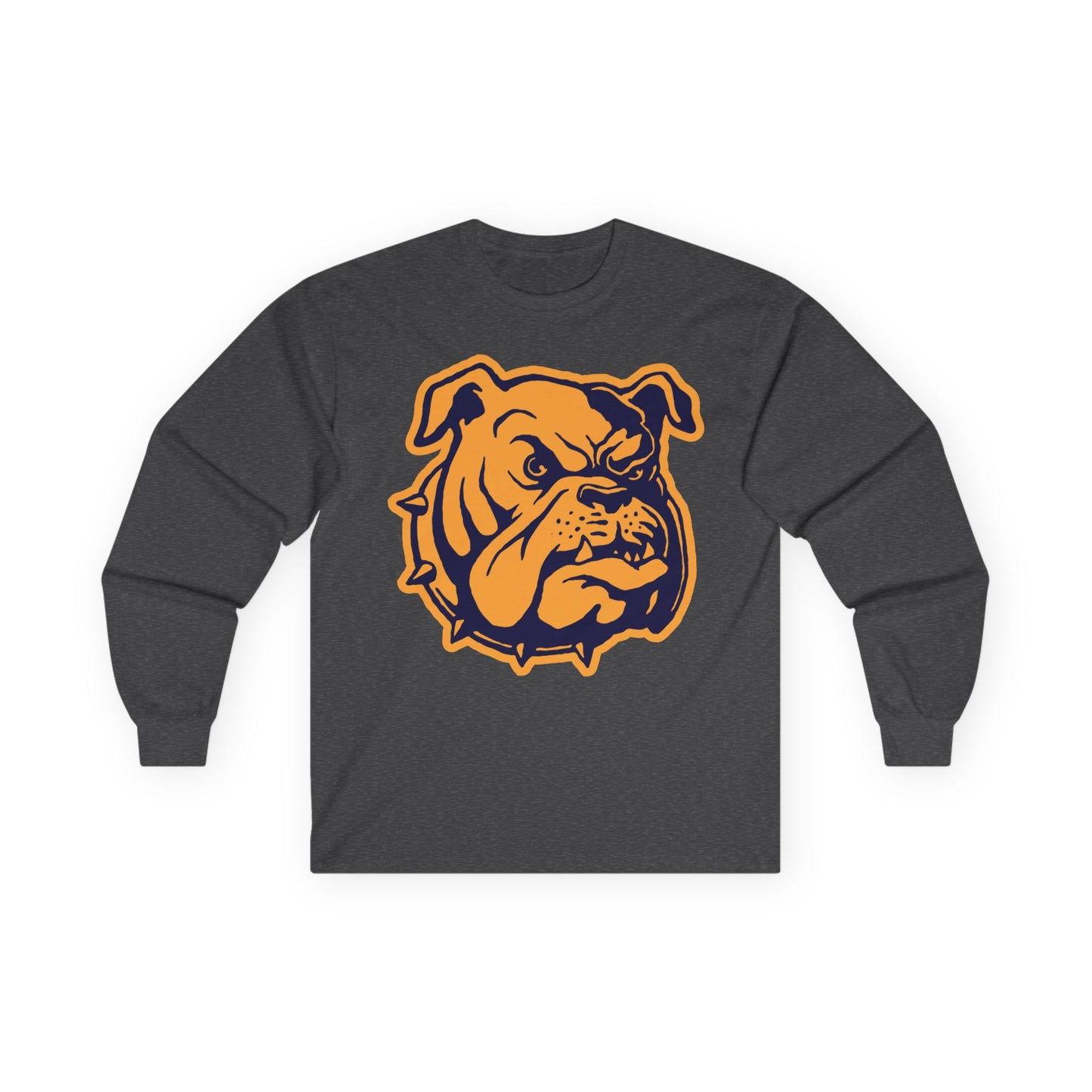 Unisex Ultra Cotton Long Sleeve Tee - Bulldog Head