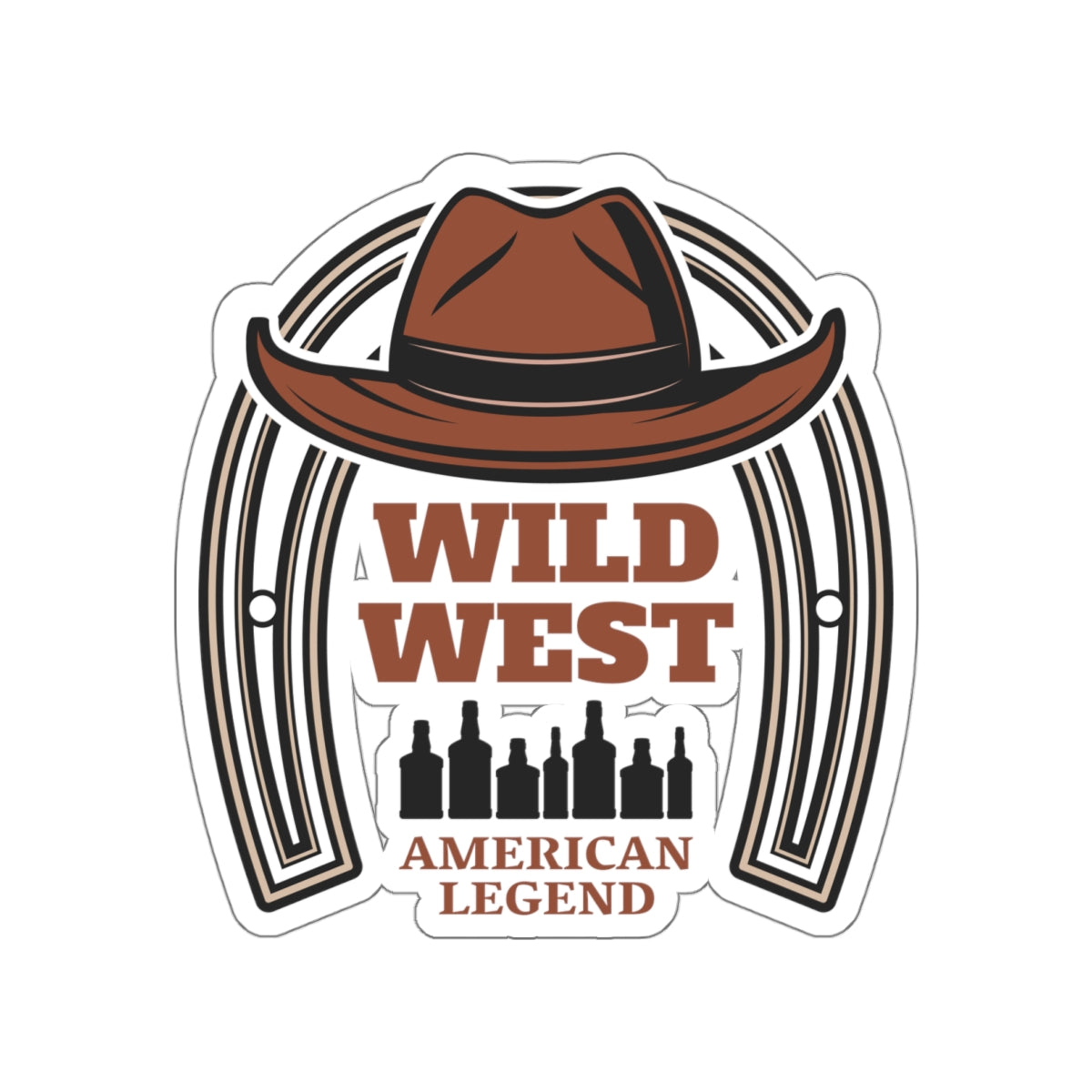 Die-cut stickers - Wild West - American Legend