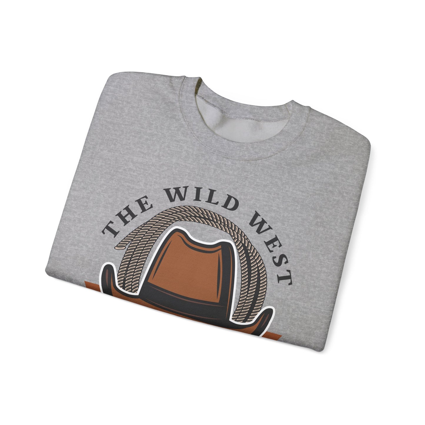 Crewneck Sweatshirt - The Wild West - American Cowboy