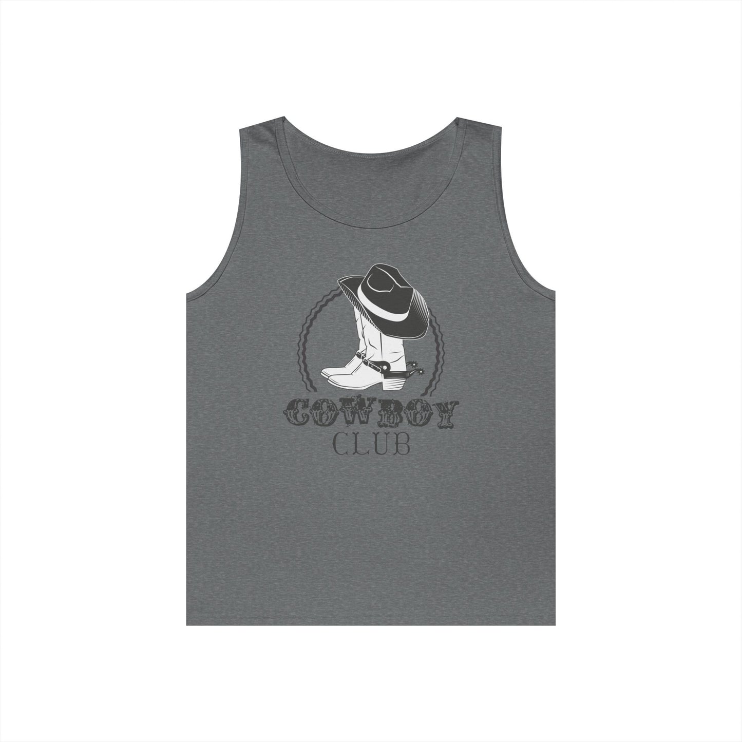 Unisex Heavy Cotton Tank Top - Cowboy Club
