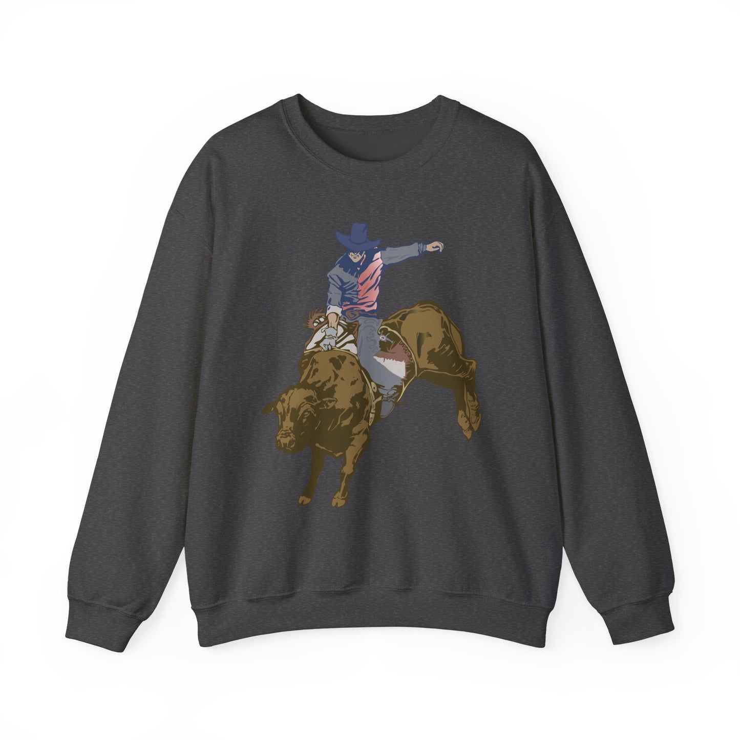 Crewneck Sweatshirt - Cowboy - Rodeo