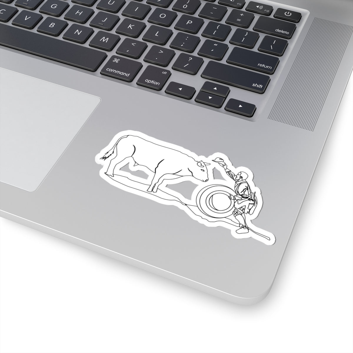 Kiss-Cut Stickers - Clown and Bull - LA