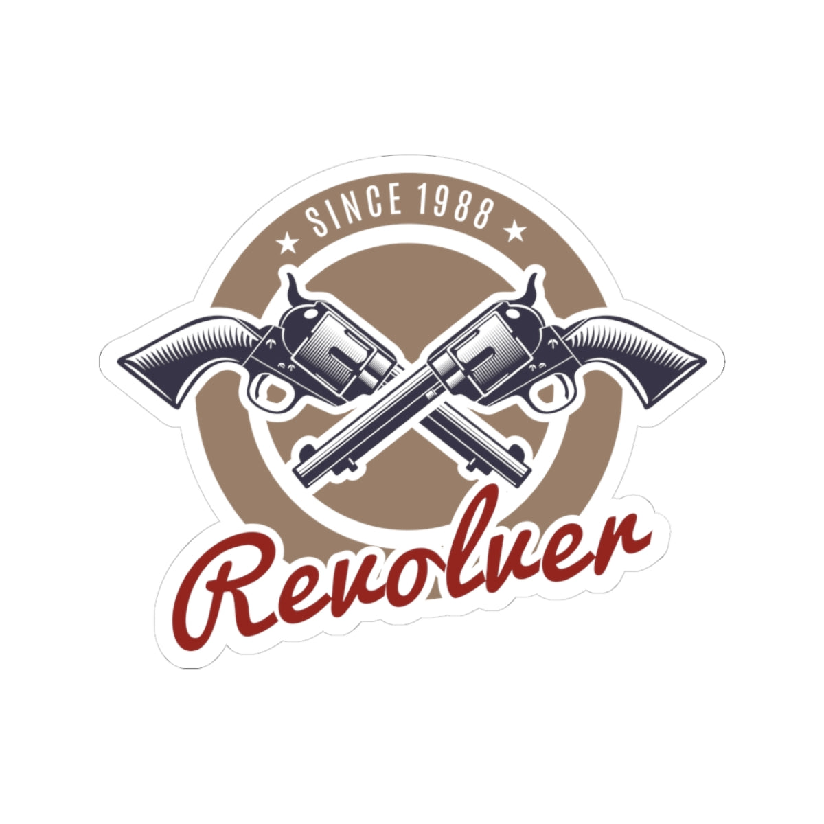 Kiss-Cut Stickers - Revolver