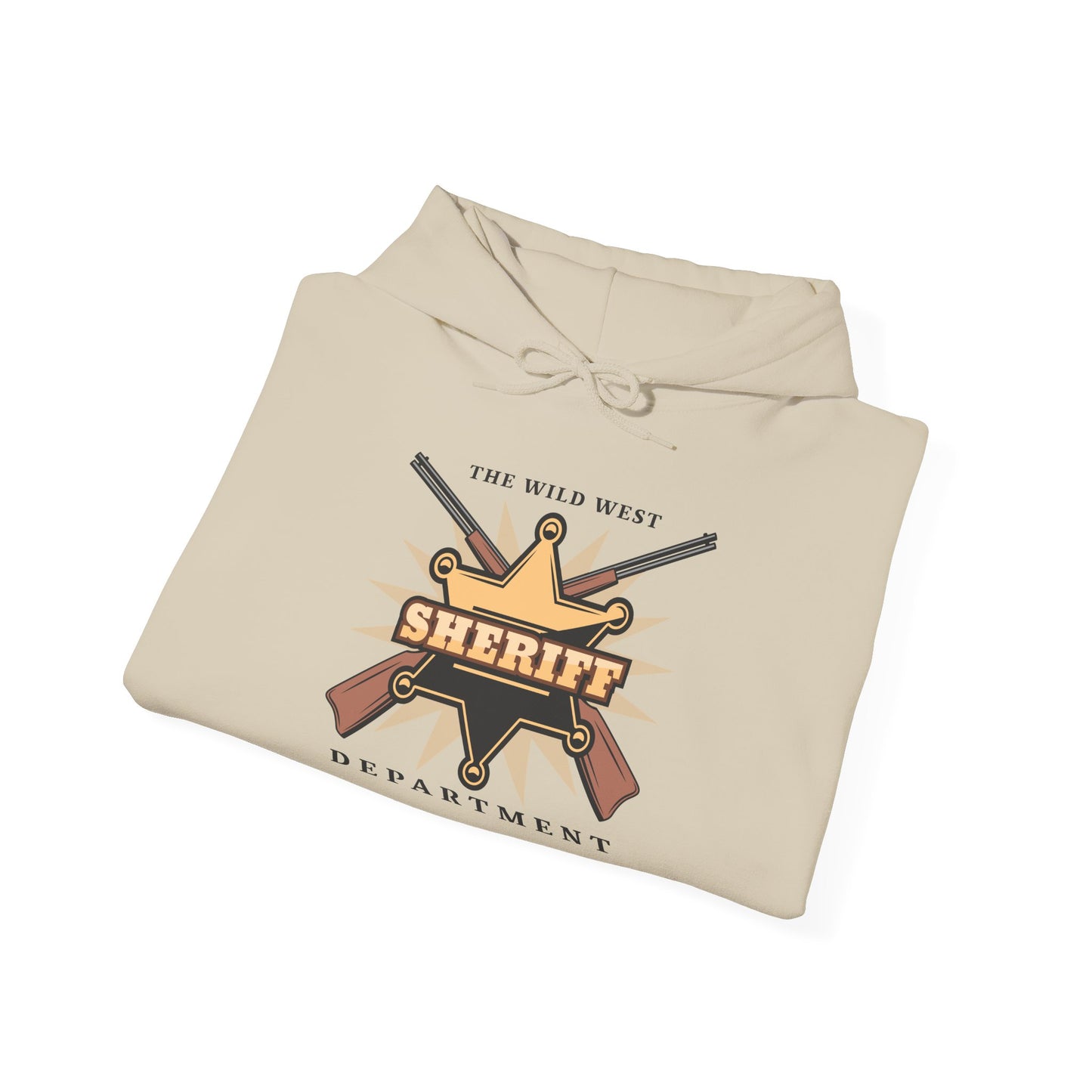 Unisex Hoodie - Western Cowboy - The Wild West - Sheriff Department