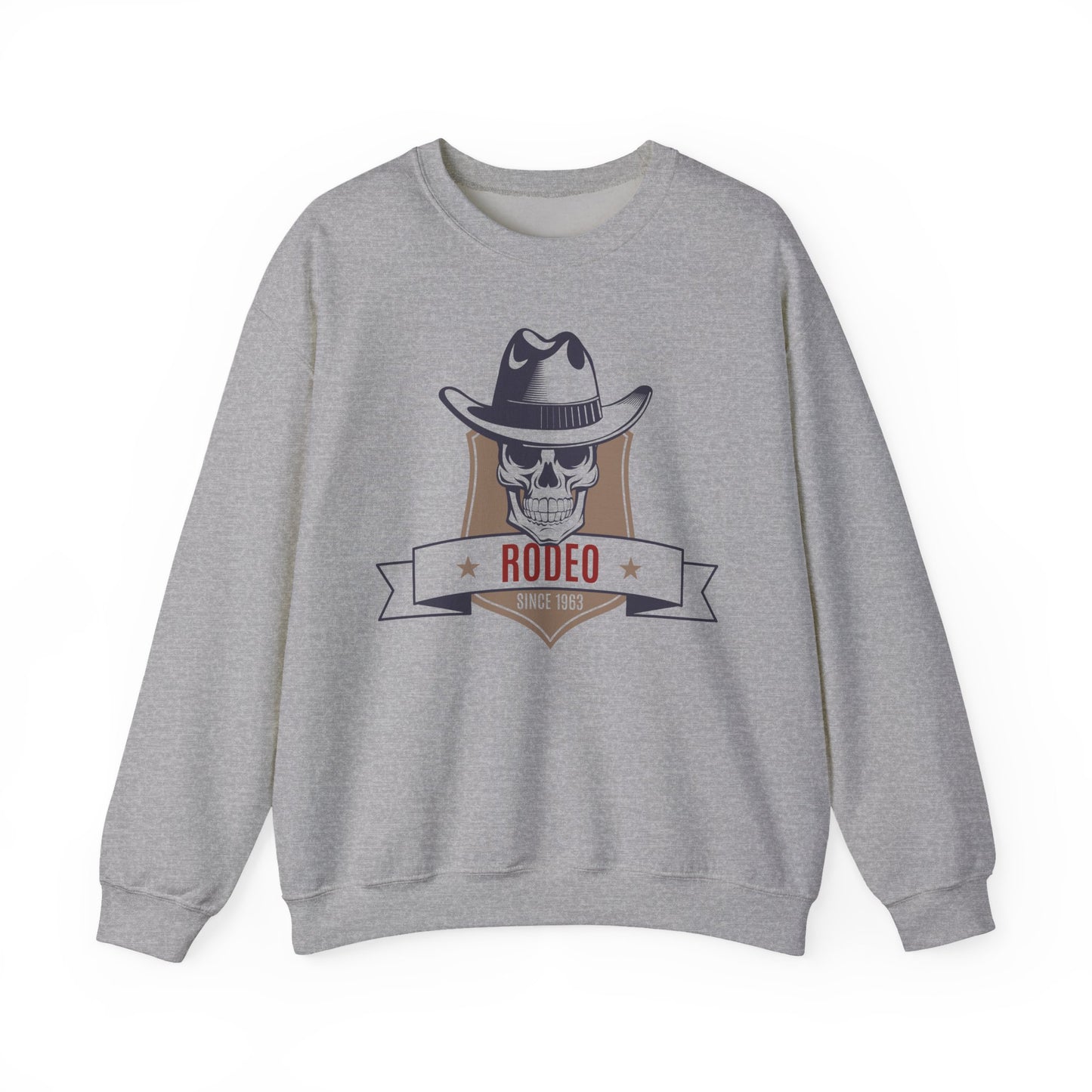 Crewneck Sweatshirt - Rodeo - Western Cowboy