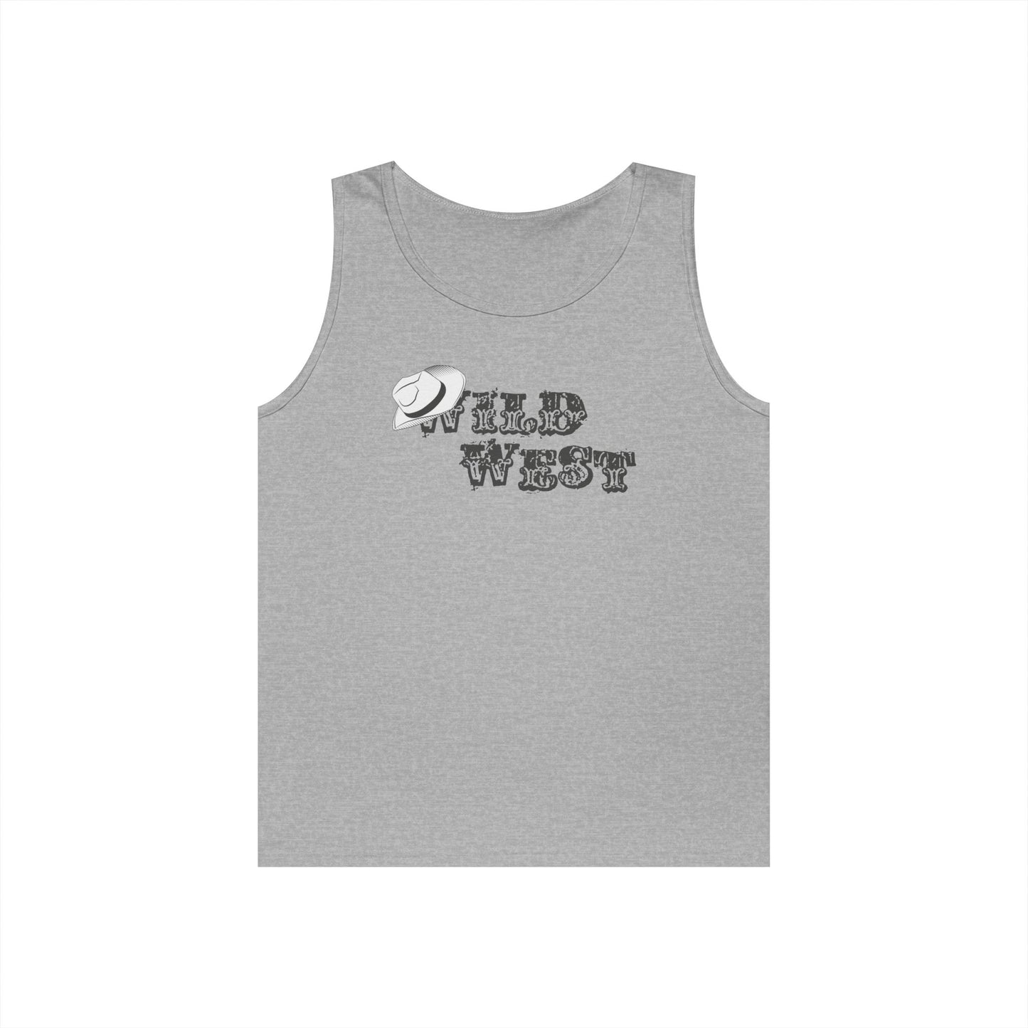 Unisex Heavy Cotton Tank Top - Wild West Hat