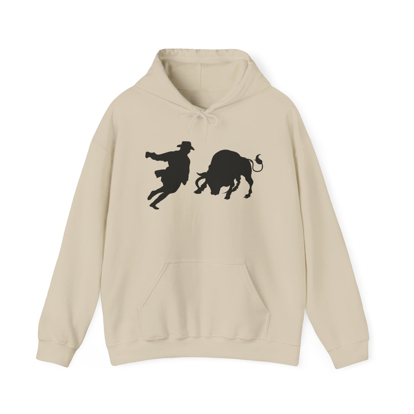 Unisex Hoodie - Clown and Bull - Silhouette