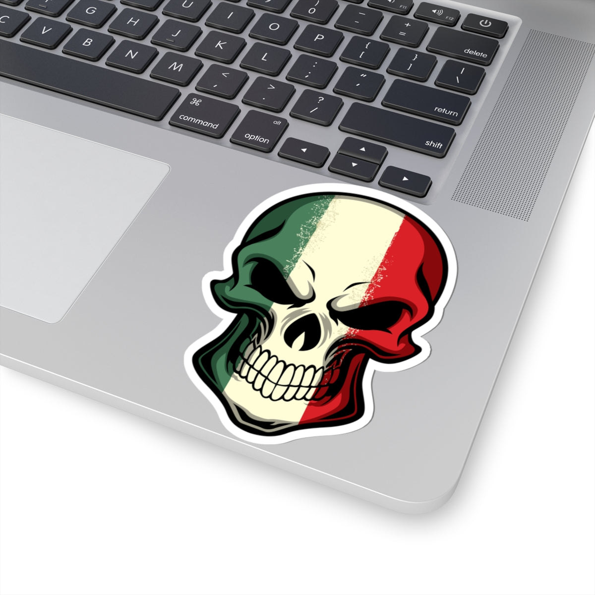 Kiss-Cut Stickers - Red White Green Skull