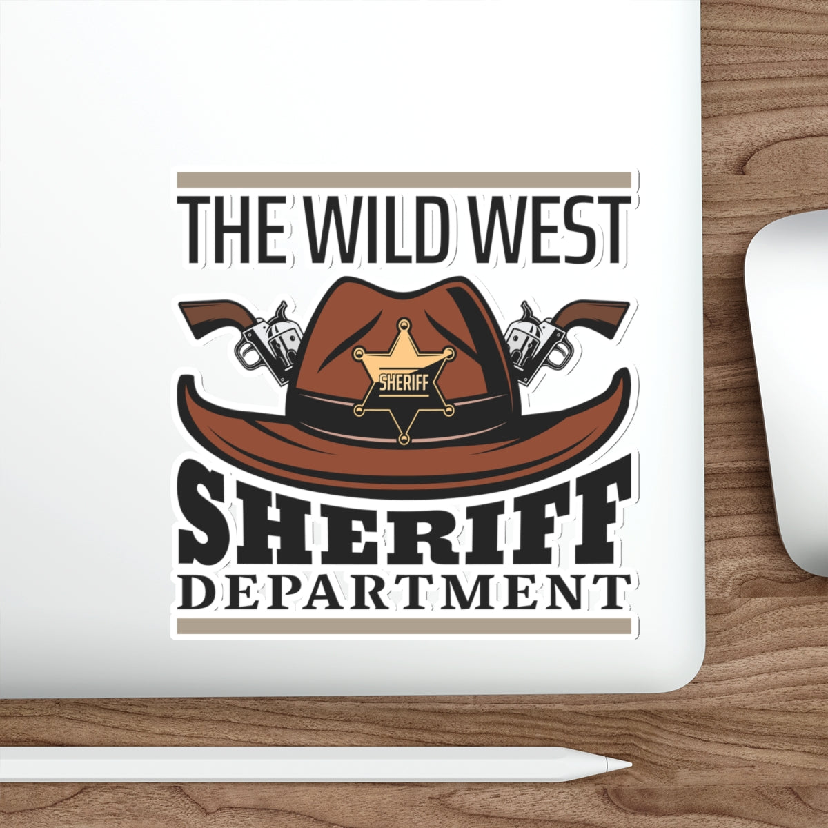 Die-cut stickers - The Wild West - Sheriff Department