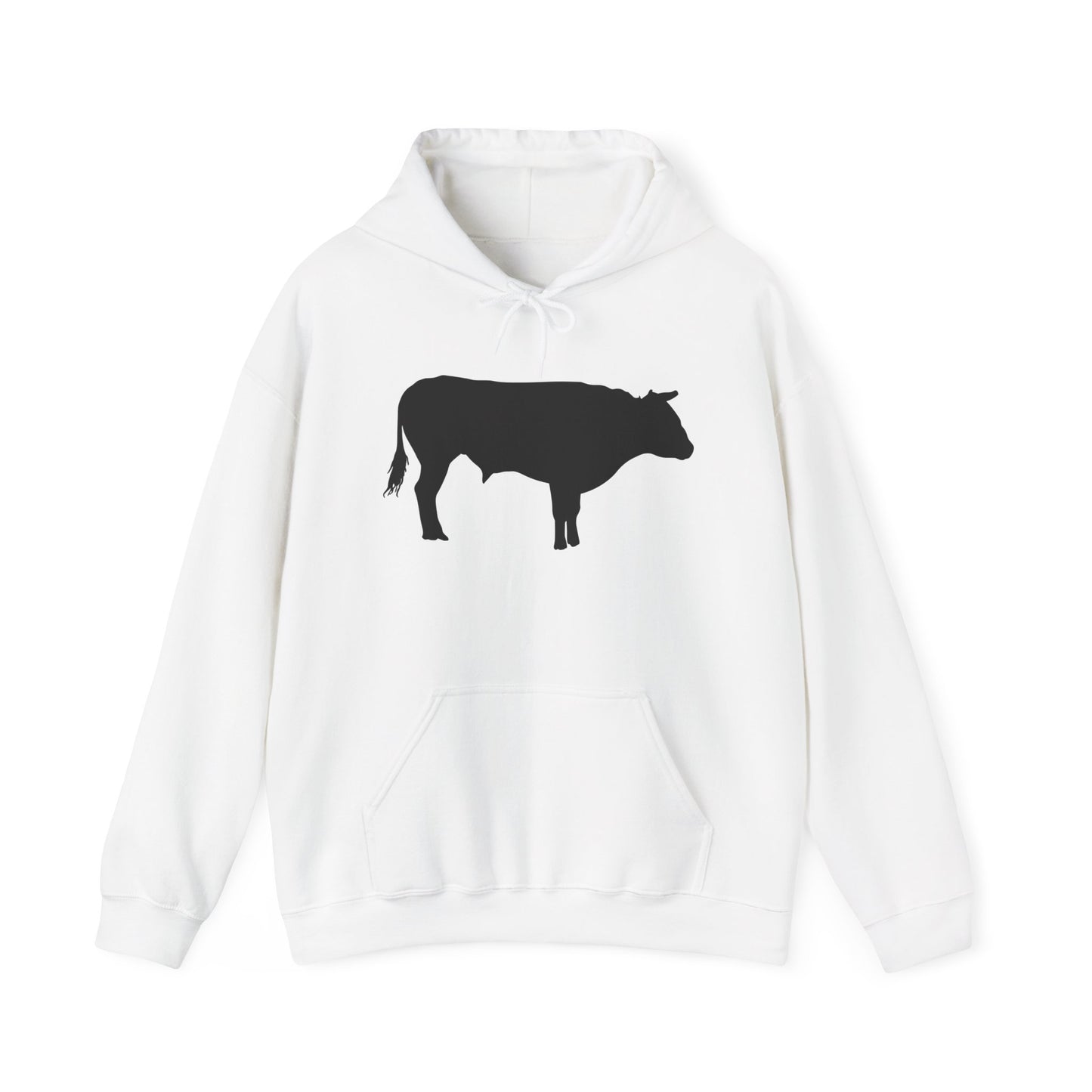 Unisex Hoodie - Bull - Silhouette