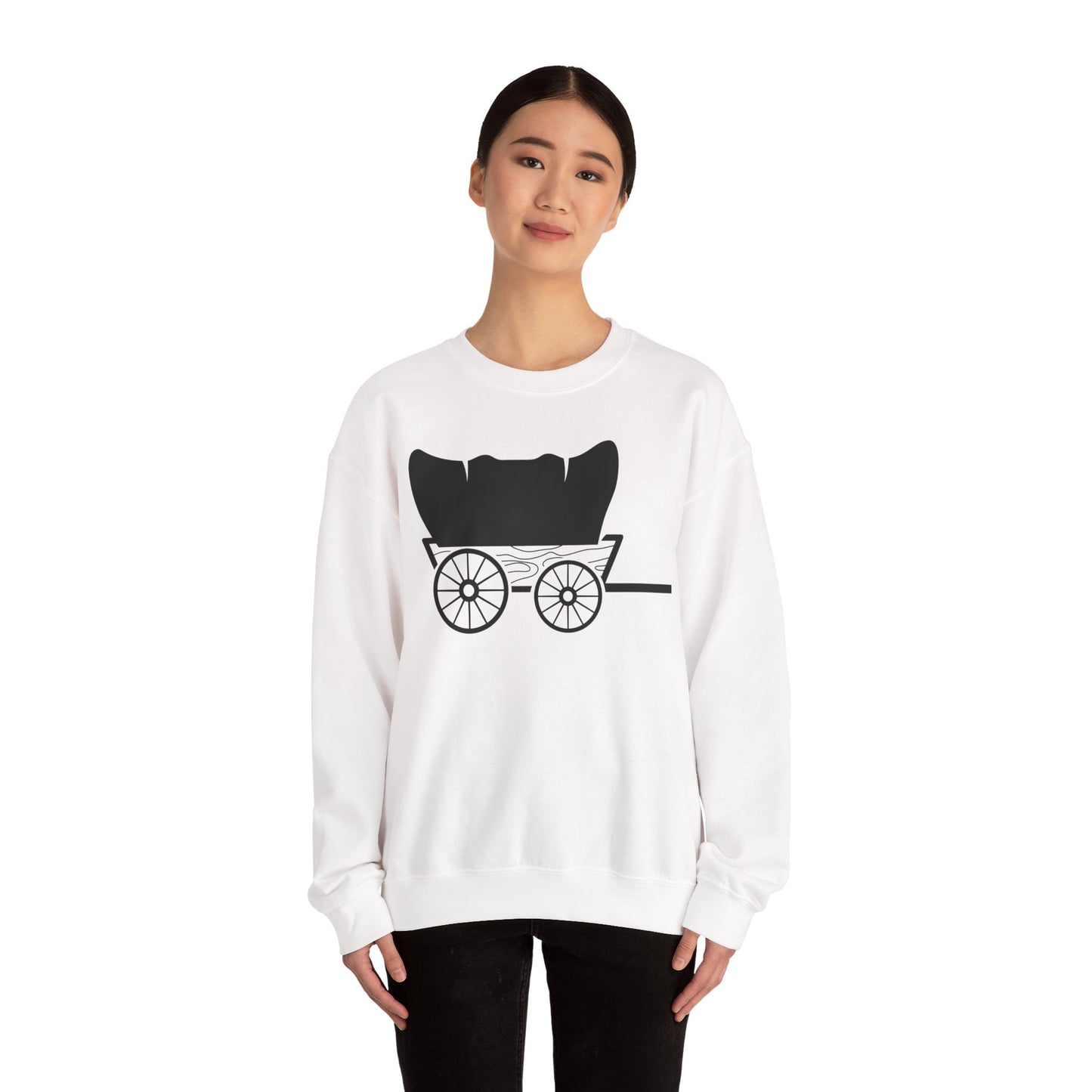 Crewneck Sweatshirt - Covered Wagon X 300