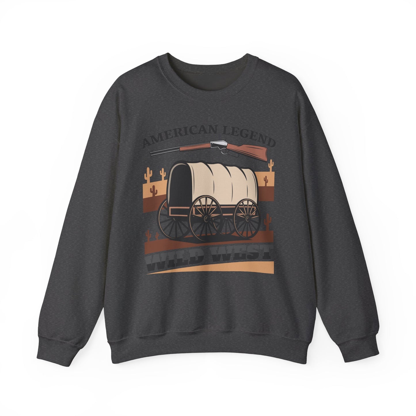 Crewneck Sweatshirt - American Legend - Wild West