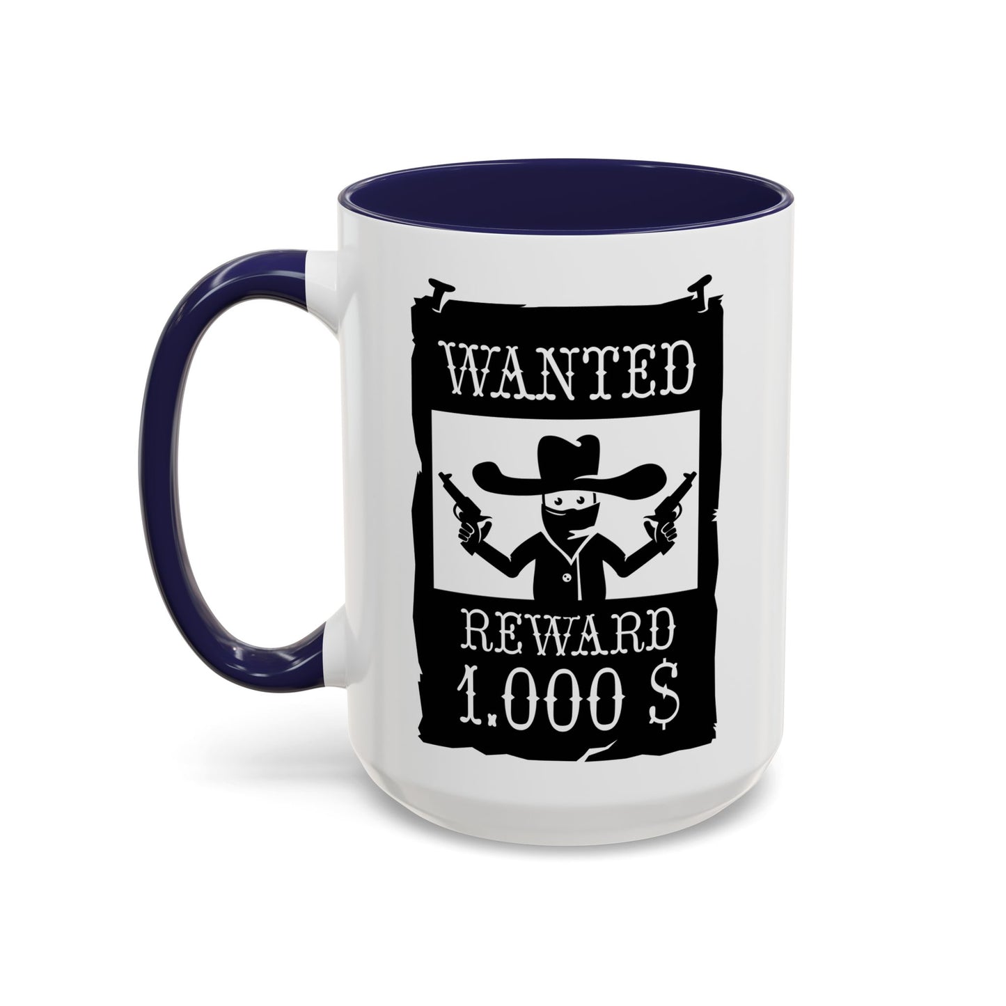 Accent Coffee Mug (11, 15oz) - Wanted Poster X 300