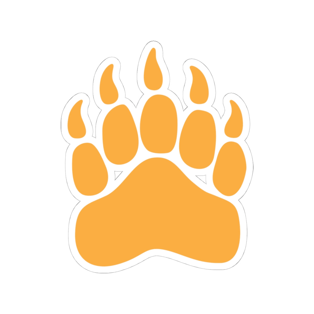 Kiss-Cut Stickers - Bear Paw