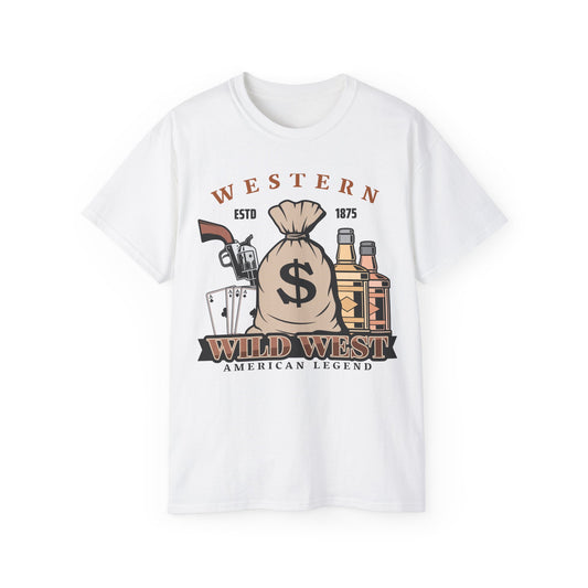 Unisex Ultra Cotton Tee - Western - Wild West - American Legend