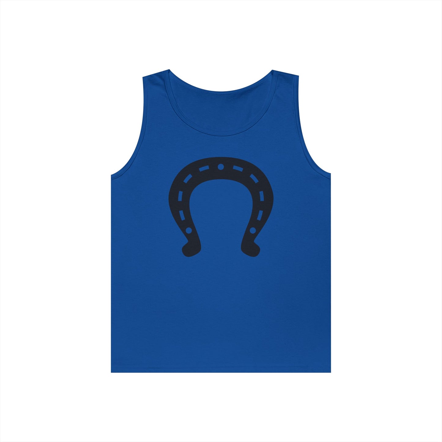 Unisex Heavy Cotton Tank Top - Horseshoe X 300