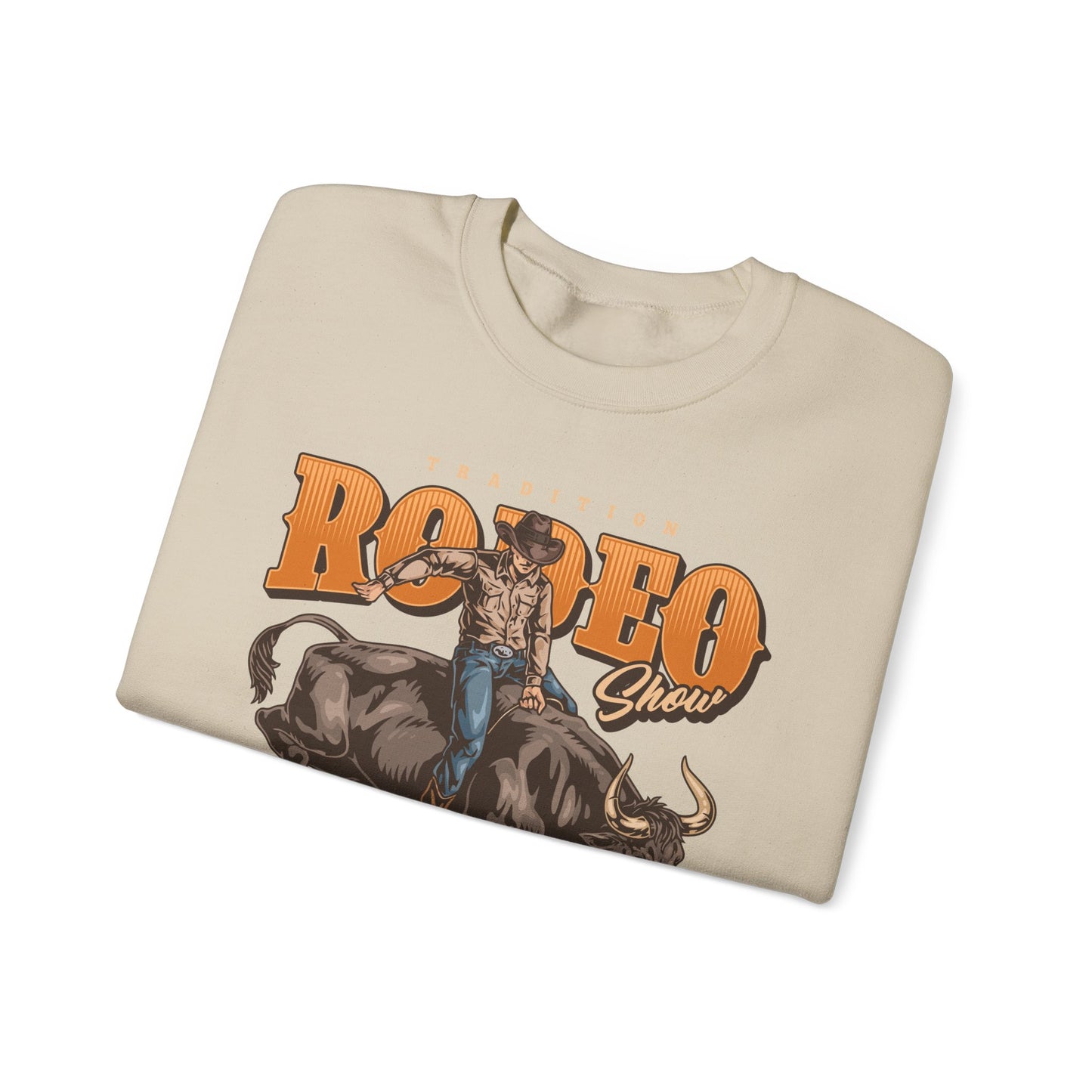 Crewneck Sweatshirt - Tradition Rodeo Show - Bull Riding Events