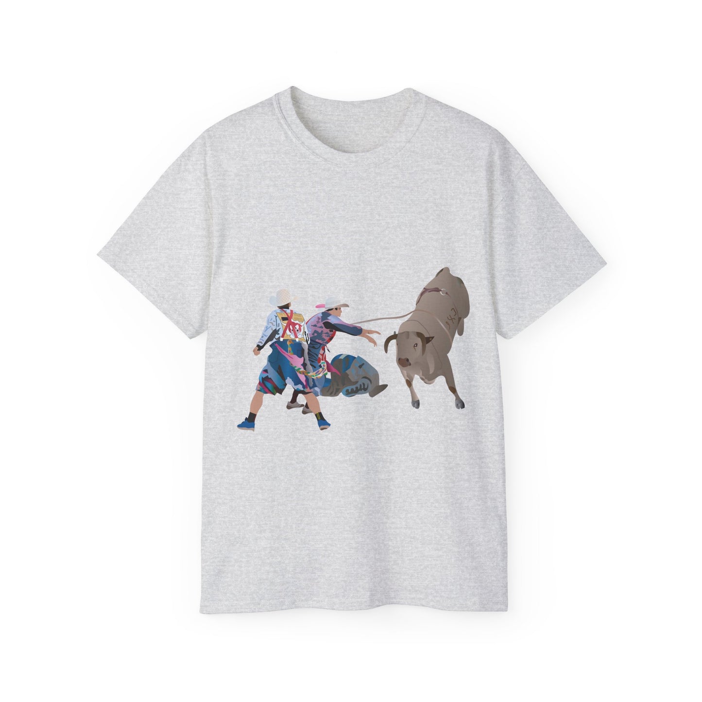 Unisex Ultra Cotton Tee - Clowns and Bull