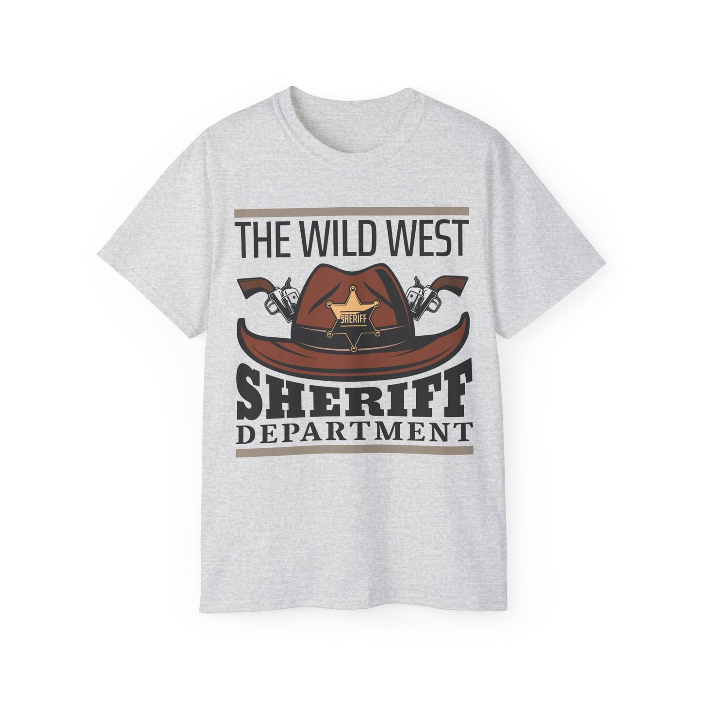 Unisex Ultra Cotton Tee - The Wild West - Sheriff Department