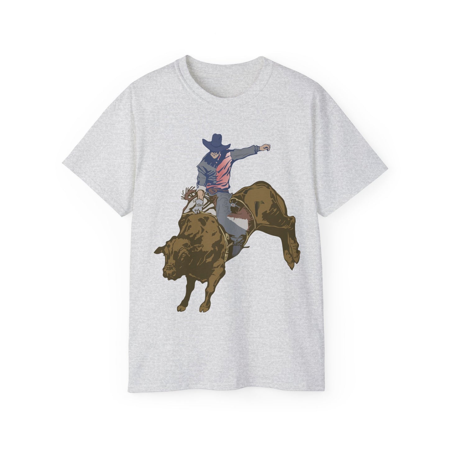 Unisex Ultra Cotton Tee - Cowboy - Rodeo