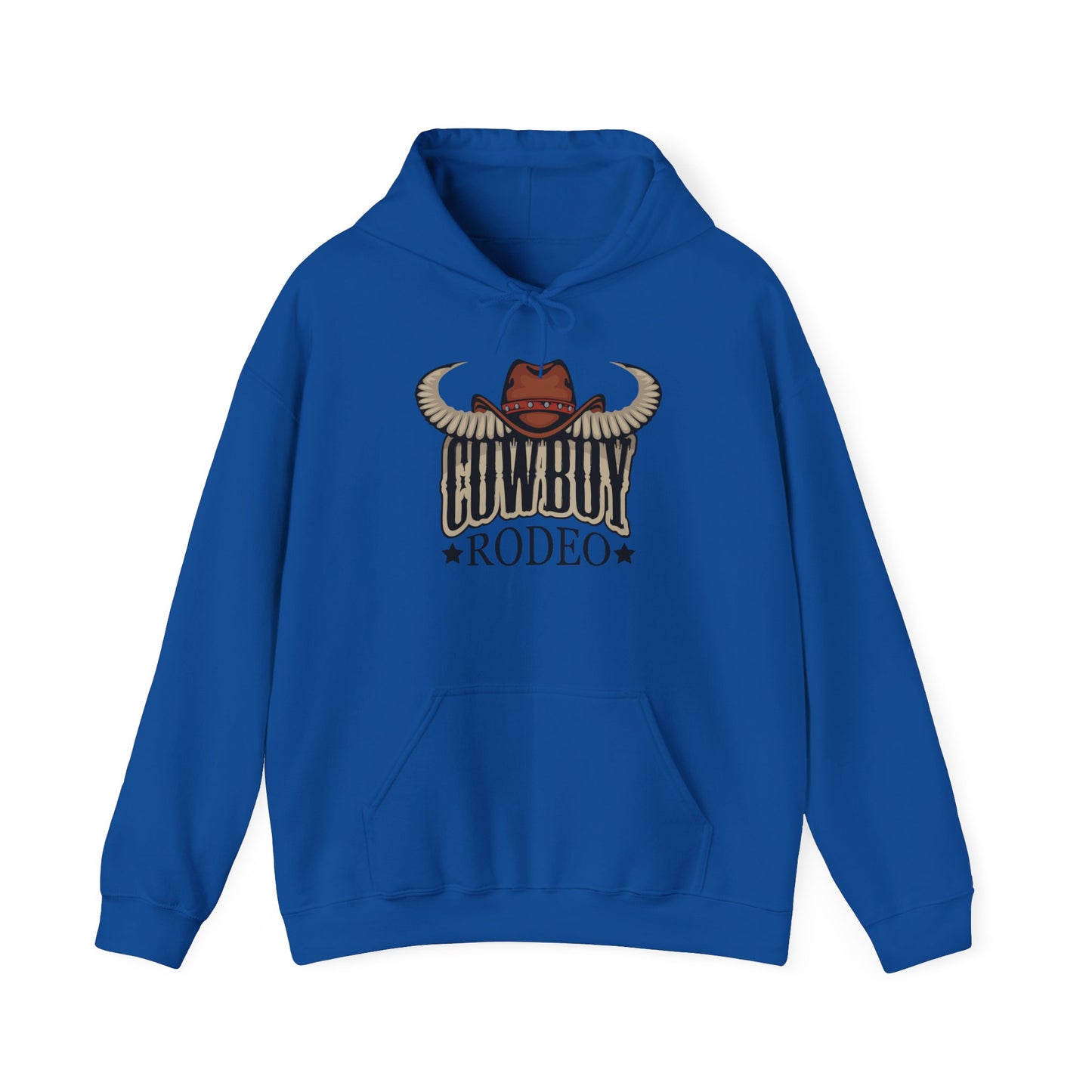 Unisex Hoodie - Cowboy Rodeo - Horn