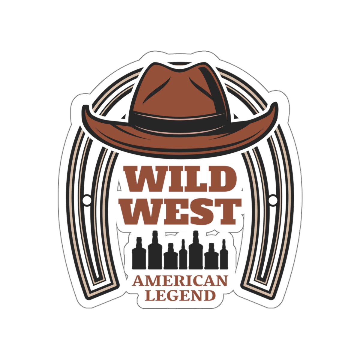 Die-cut stickers - Wild West - American Legend