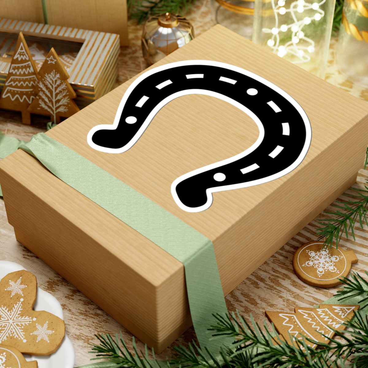 Kiss-Cut Stickers - Horseshoe X 300